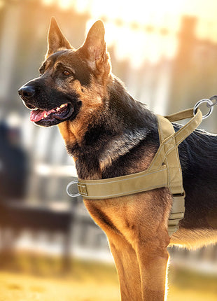 Nylon Durable Dog Harness No Pull Pet Harness with Handle Reflective Training Harness for Small Medium Large Dog German Shepherd
