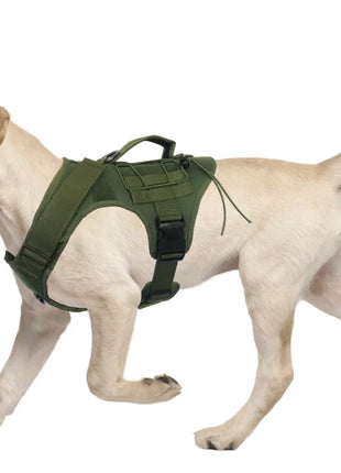 Tactical Dog Harness with Handle, No-Pull, Adjustable Pet Vest, Training, Hunting, Outdoors, Medium and Large Dogs