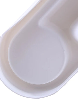 Cat Feeder Bowl Dog Automatic Water Double Bowls Food Wall Corner Save Space Cats 500ml Bottle Drinking Kitten Dogs Pet Product