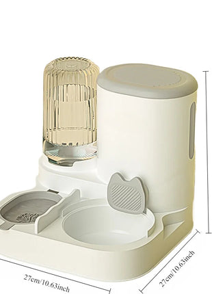Cat bowl automatic feeder for cats, dogs, pets, water dispensers, integrated cat bowl, cat food basin, dogs, eating, drinking wa
