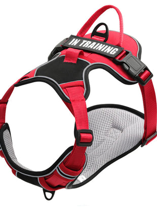 Dog Harness NO PULL Outdoor Walking Breathable Reflective Adjustable Small Dog Harness for Medium Large Dogs Pet Supplies
