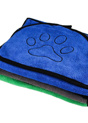 25*9inch Pet Dog Towel Microfiber Super Absorbent Dog Bath Towel Pet Drying Towel For Dogs/Cats Soft Dog Blankets Dog bath