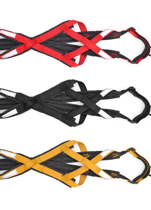 Dog Sled Harness Pet Weight Pulling Sledding Harness Mushing X Back Harness For Large Dogs Husky Canicross Skijoring Scootering
