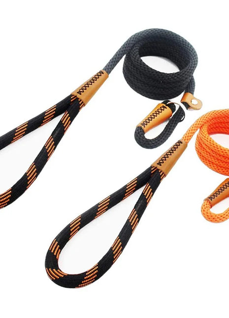 Dog Leashes Outdoor Travel Dogs Training Chain Heavy Duty Soft Handle Lead for Greater Control Safety Training  Pet Leash