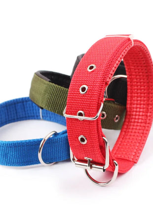Solid Dog Collars  Nylon Dog Collar For Small Medium Large Dogs Teddy Keji Pitbull Bulldog Beagle