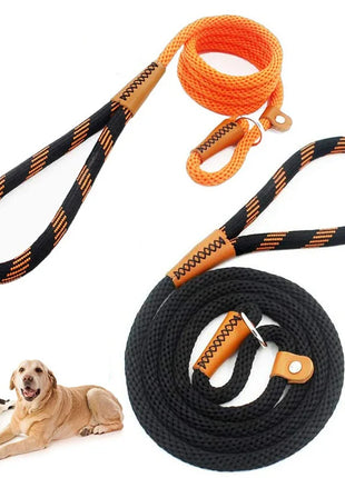 Dog Leashes Outdoor Travel Dogs Training Chain Heavy Duty Soft Handle Lead for Greater Control Safety Training  Pet Leash