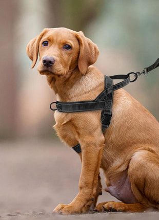Nylon Durable Dog Harness No Pull Pet Harness with Handle Reflective Training Harness for Small Medium Large Dog German Shepherd