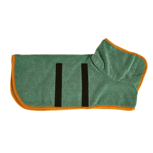 Dog Bathrobe Towel Bath Robe Pet Fast Drying Coat Soft Adjustable Absorbent Towel For Large Medium Small Dogs