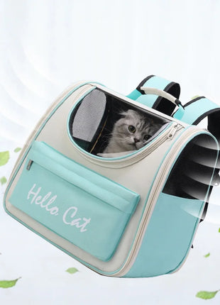 Cat Carrier Bags Windproof Outdoor Travel Backpack for Cat Small Dogs Transport Carrying Bag Cat Backpack Carriers With Cushion