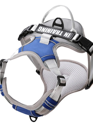 Dog Harness NO PULL Outdoor Walking Breathable Reflective Adjustable Small Dog Harness for Medium Large Dogs Pet Supplies