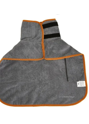 Dog Bathrobe Towel Bath Robe Pet Fast Drying Coat Soft Adjustable Absorbent Towel For Large Medium Small Dogs