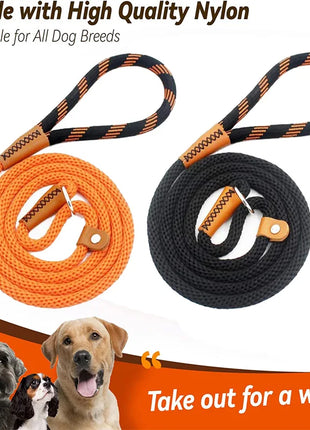 Dog Leashes Outdoor Travel Dogs Training Chain Heavy Duty Soft Handle Lead for Greater Control Safety Training  Pet Leash