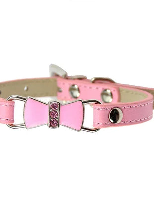 Dog Collar Leather Pet Dog Collar Leash Used for Small Medium Large Dogs Cats Outdoor Walking Pet Supplies Necklace Accessory