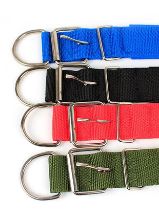 Solid Dog Collars  Nylon Dog Collar For Small Medium Large Dogs Teddy Keji Pitbull Bulldog Beagle