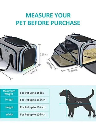 Pet Carriers Backpack Portable Breathable Foldable Cat Bag Transport for Cats Dog Carrier Bags Outdoor Travel Pets Transport Bag