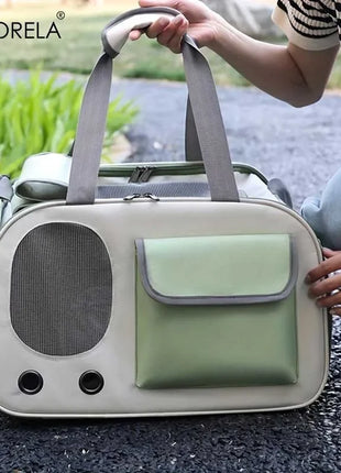 1Pcs Portable Pet Carrier Cat Bag For Cats And Dogs Ideal For Travel And Outdoor Activities Suitable For Cats And Small Dogs