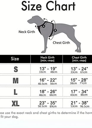 Dog Harness, No-Pull Pet Harness with 2 Leash Clips, Adjustable Soft Padded Dog Vest, Black
