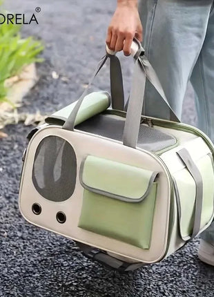 1Pcs Portable Pet Carrier Cat Bag For Cats And Dogs Ideal For Travel And Outdoor Activities Suitable For Cats And Small Dogs
