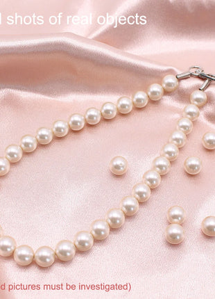 Dog Pearl Collars for Large Dogs Cats Pet Necklace Jewelry Chihuahua Yorkie Girl Clothing Dress Costume Accessories Wire Rope
