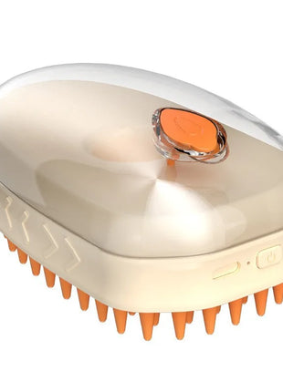 Cat Steam Brush Electric Cat Brush with Sprayer Pet Grooming Comb Dog Hair Brush Ultraviolet Light for Cat Moss Pet Massage Comb