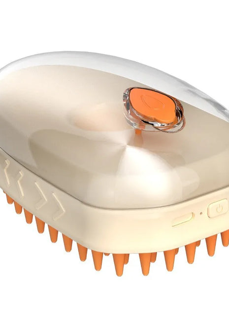 Cat Steam Brush Electric Cat Brush with Sprayer Pet Grooming Comb Dog Hair Brush Ultraviolet Light for Cat Moss Pet Massage Comb
