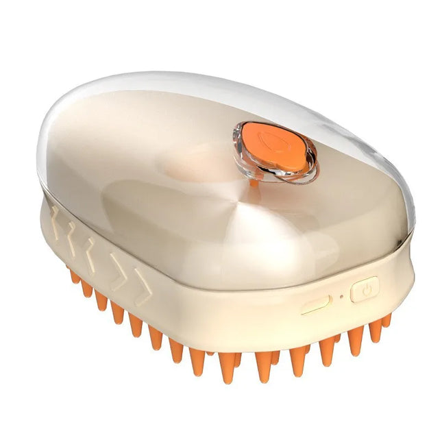 Cat Steam Brush Electric Cat Brush with Sprayer Pet Grooming Comb Dog Hair Brush Ultraviolet Light for Cat Moss Pet Massage Comb