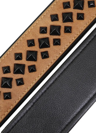 Dog Collar For Large Dogs Cool Spikes Studded Leather Pet Collars For German Shepherd Mastiff Rottweiler Bulldog Accessories