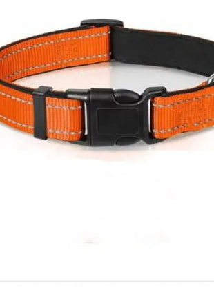Dog Collar Reflective Adjustable Breathable Nylon Soft Padded DurableePet Collar for Small Medium Large Dog Bone Rope