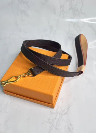 Dog Collar Luxury Cat Collar Safe Adjustable Cowhide Leash Lead Collar for Small Medium Large Dogs Cute Pet Accessories