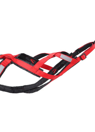 Dog Sled Harness Pet Weight Pulling Sledding Harness Mushing X Back Harness For Large Dogs Husky Canicross Skijoring Scootering