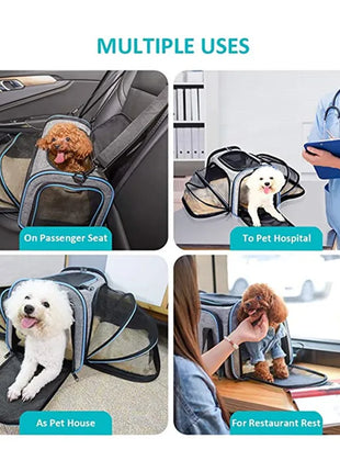 Pet Carriers Backpack Portable Breathable Foldable Cat Bag Transport for Cats Dog Carrier Bags Outdoor Travel Pets Transport Bag
