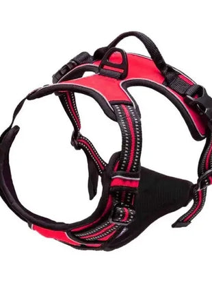 No Pull Dog Harness for Large Dogs,with Reflective Strips and Control Handle, Adjustable and Comfortable,No Choke Pet Harness ﻿