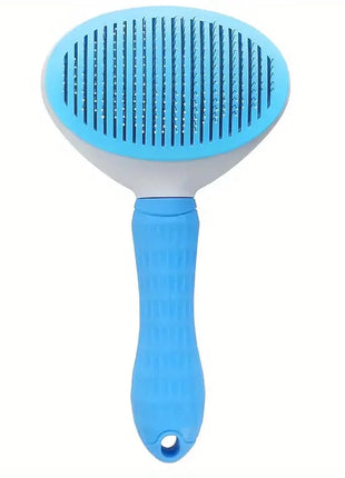 Dog brush, cat brush, self-cleaning pet brush for combing long and short hair dogs, cats, rabbits, etc. to remove loose hair