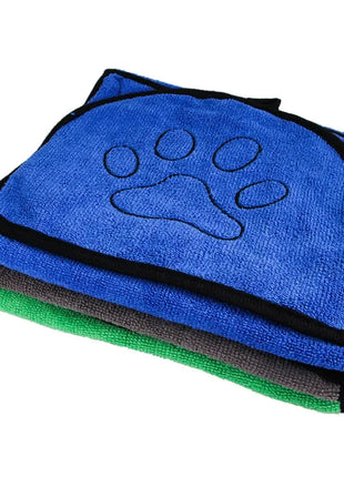 25*9inch Pet Dog Towel Microfiber Super Absorbent Dog Bath Towel Pet Drying Towel For Dogs/Cats Soft Dog Blankets Dog bath