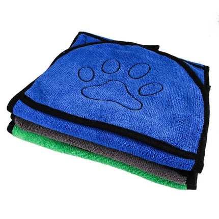 25*9inch Pet Dog Towel Microfiber Super Absorbent Dog Bath Towel Pet Drying Towel For Dogs/Cats Soft Dog Blankets Dog bath