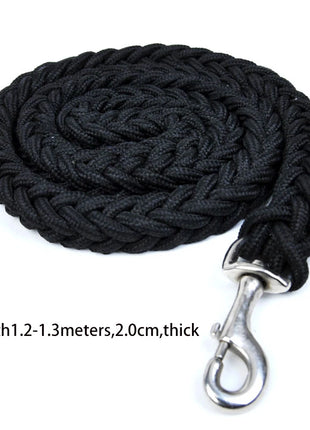 Dog leash for effective training and comfortable walking strong and durable braid suitable for large dogs dog training leash
