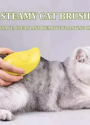 Cat Brush Steamy Dog Brush Electric Spray Cat Hair Brushes Pet Grooming Comb Hair Removal Massage Pet Accessories