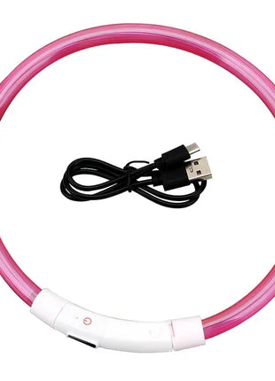 Led Dog Collar Luminous Usb Cat Dog Collar 3 Modes Led Light Glowing Loss Prevention LED Collar For Dogs Pet Dog Accessories