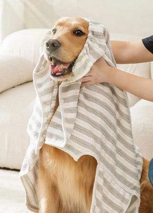 Bathrobe For Dogs Quick-Drying Dog Bath Towel Dog Bath Accessories