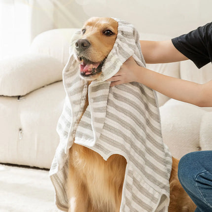 Bathrobe For Dogs Quick-Drying Dog Bath Towel Dog Bath Accessories