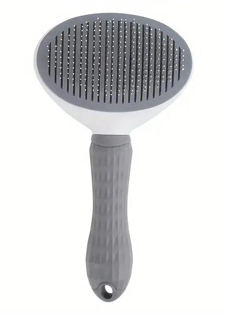 Dog brush, cat brush, self-cleaning pet brush for combing long and short hair dogs, cats, rabbits, etc. to remove loose hair