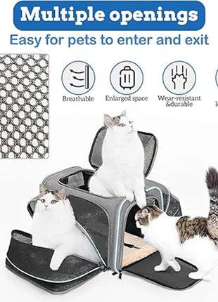 Pet Carriers Backpack Portable Breathable Foldable Cat Bag Transport for Cats Dog Carrier Bags Outdoor Travel Pets Transport Bag