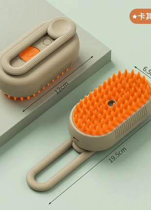 Cat Brush Steamy Dog Brush Electric Spray Cat Hair Brushes Pet Grooming Comb Hair Removal Massage Pet Accessories