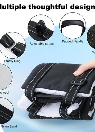Dog Lift Harness Adjustable Dog Sling for Back Legs Support Rehab Harness for Weak Rear Legs Pet Aid Assist Tool For Elderly Dog