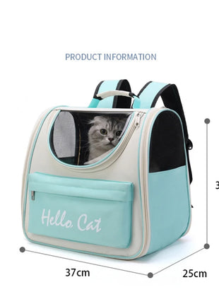 Cat Carrier Bags Windproof Outdoor Travel Backpack for Cat Small Dogs Transport Carrying Bag Cat Backpack Carriers With Cushion