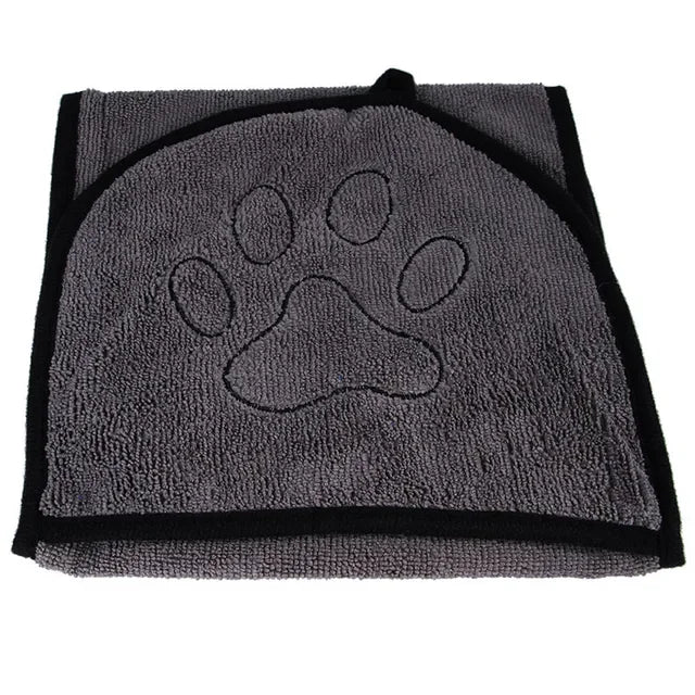 25*9inch Pet Dog Towel Microfiber Super Absorbent Dog Bath Towel Pet Drying Towel For Dogs/Cats Soft Dog Blankets Dog bath