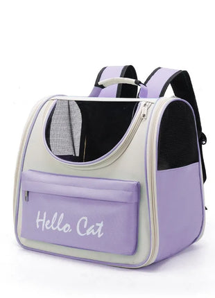 Cat Carrier Bags Windproof Outdoor Travel Backpack for Cat Small Dogs Transport Carrying Bag Cat Backpack Carriers With Cushion