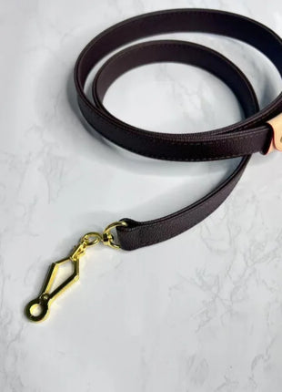 Dog Collar Luxury Cat Collar Safe Adjustable Cowhide Leash Lead Collar for Small Medium Large Dogs Cute Pet Accessories