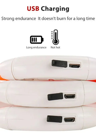 Led Dog Collar Luminous Usb Cat Dog Collar 3 Modes Led Light Glowing Loss Prevention LED Collar For Dogs Pet Dog Accessories