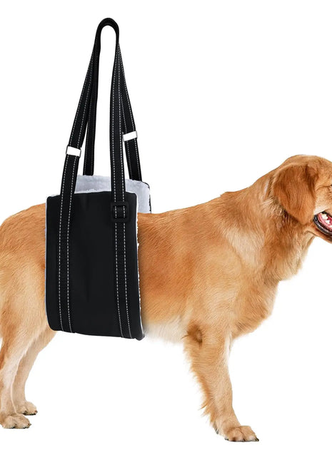 Dog Lift Harness Adjustable Dog Sling for Back Legs Support Rehab Harness for Weak Rear Legs Pet Aid Assist Tool For Elderly Dog